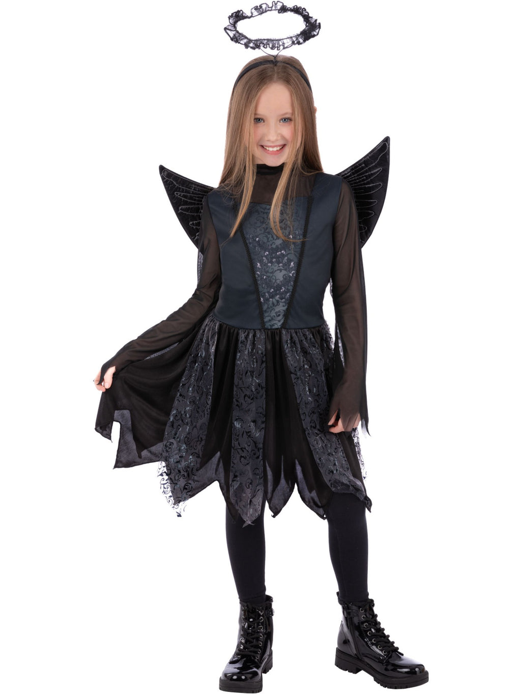 Girls Dark Angel Costume