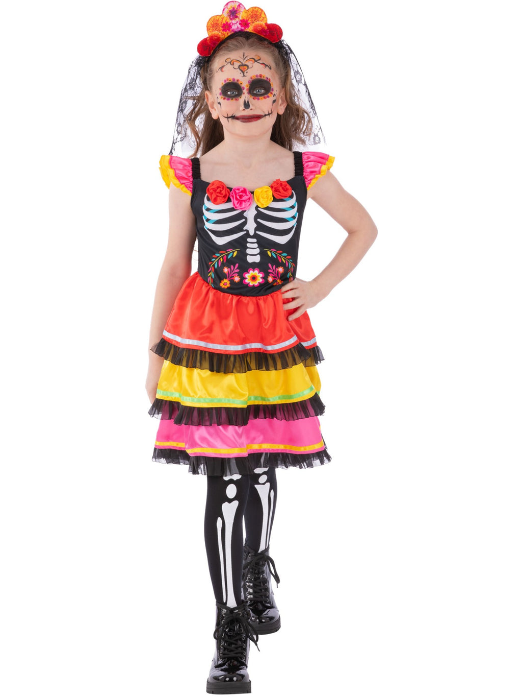 Girls Day of the Dead Costume