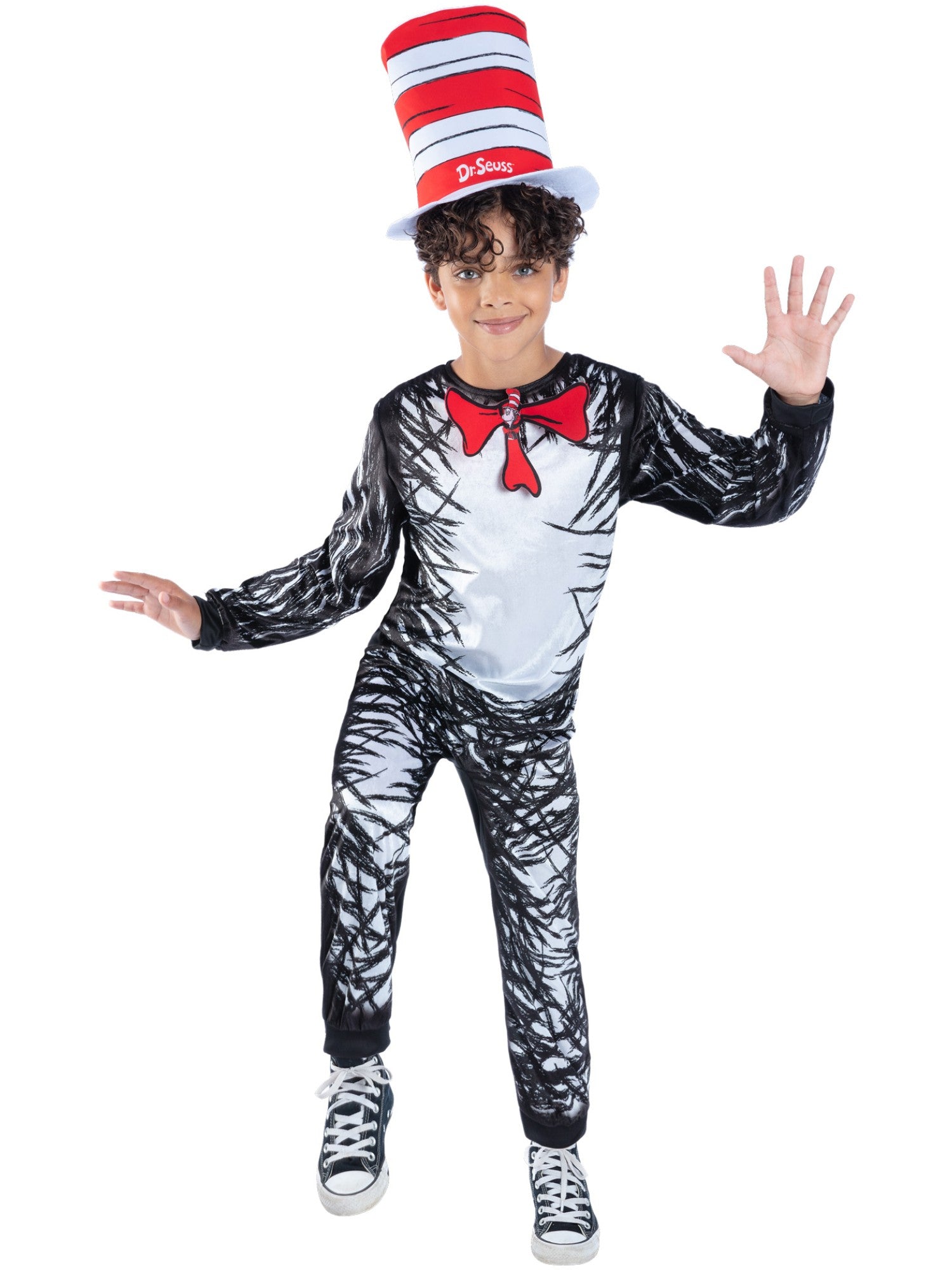 Dr Seuss Cat In The Hat Jumpsuit Costume