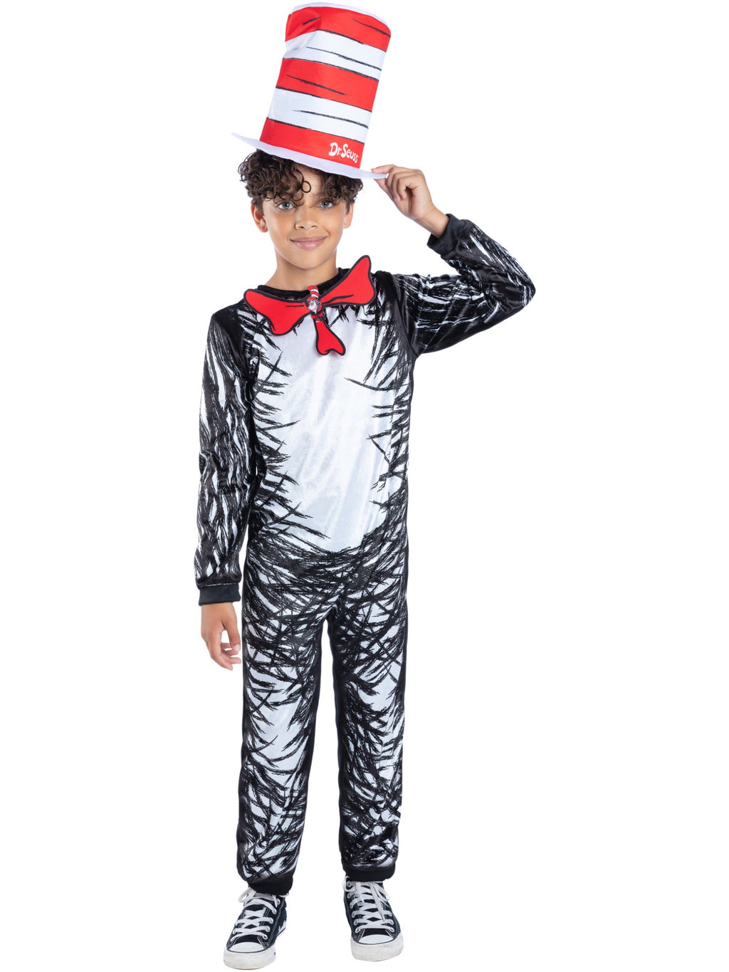 Dr Seuss Cat In The Hat Jumpsuit Costume