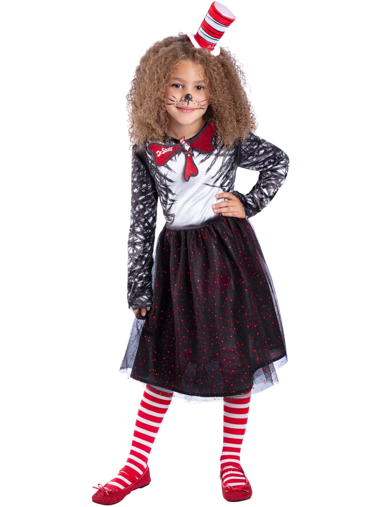 Dr Seuss Cat In The Hat Costume Dress Headband Smiffys dr-seuss-cat-in-the-hat-costume-dress-headband-smiffys