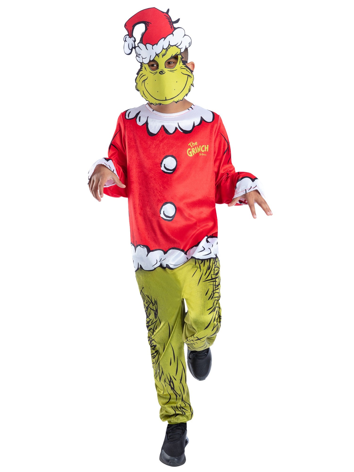 Dr Seuss The Grinch Santa Costume