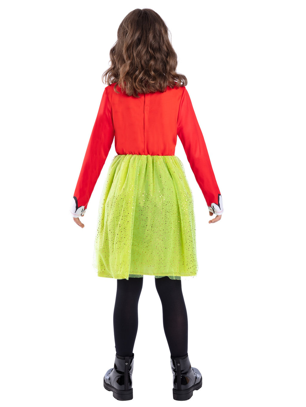 Dr Seuss The Grinch Santa Girls Costume