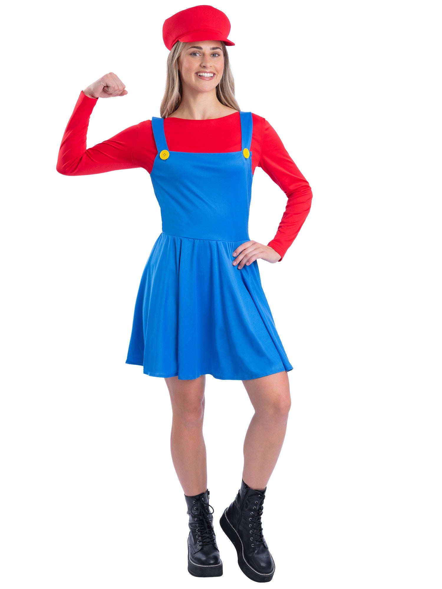 Red Plumber Costume Dress