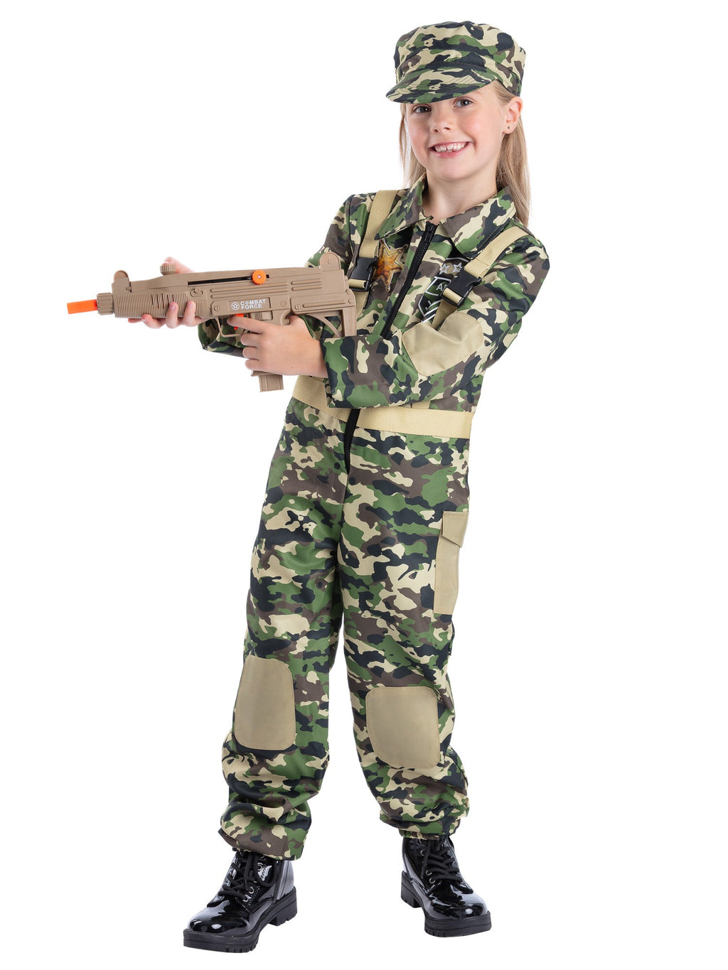 Army Costume with All in One & Hat