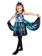 Dark Butterfly Girls Costume
