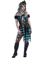 Skeleton Womens Pirate Buccaneer Costume