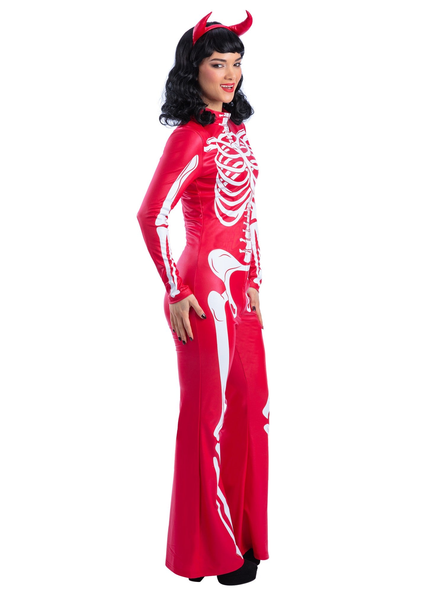 Fever Devil Skeleton Costume