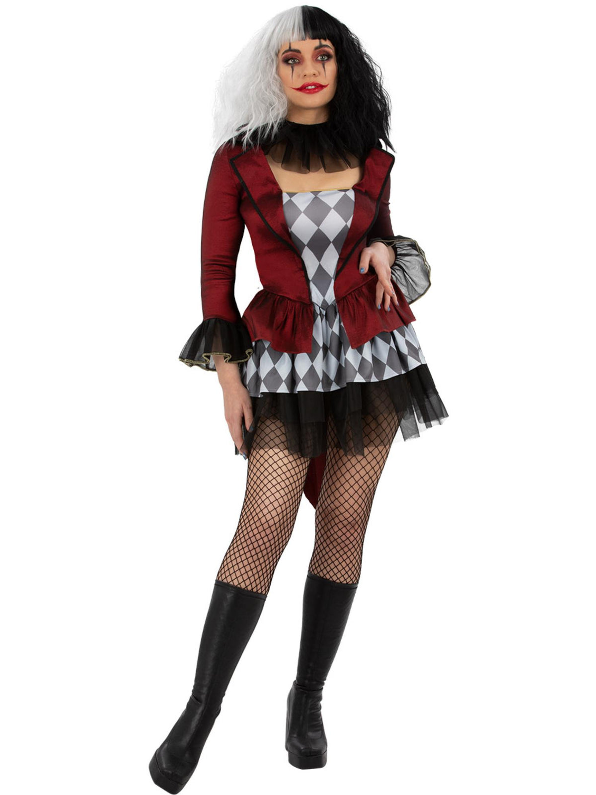 Deluxe Clown Costume Adult Multi