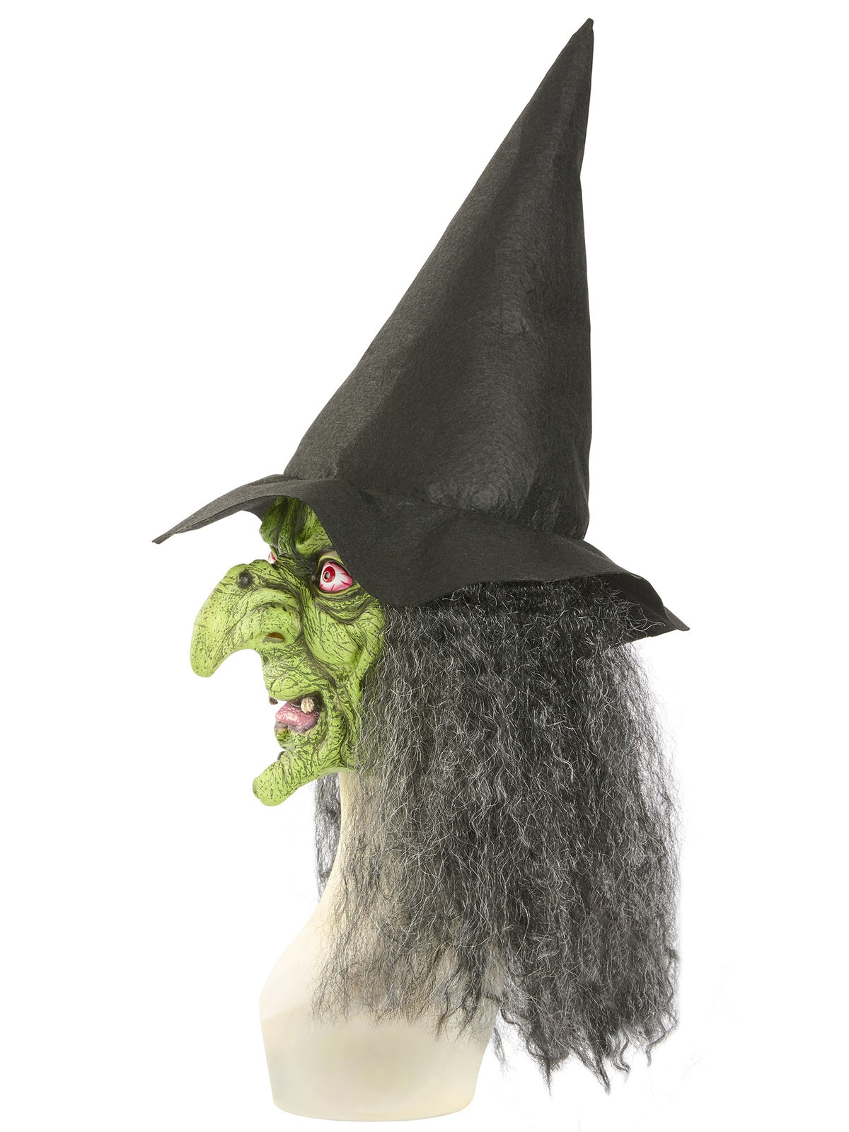 Green Wicked Witch Latex Mask
