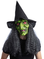 Green Wicked Witch Latex Mask