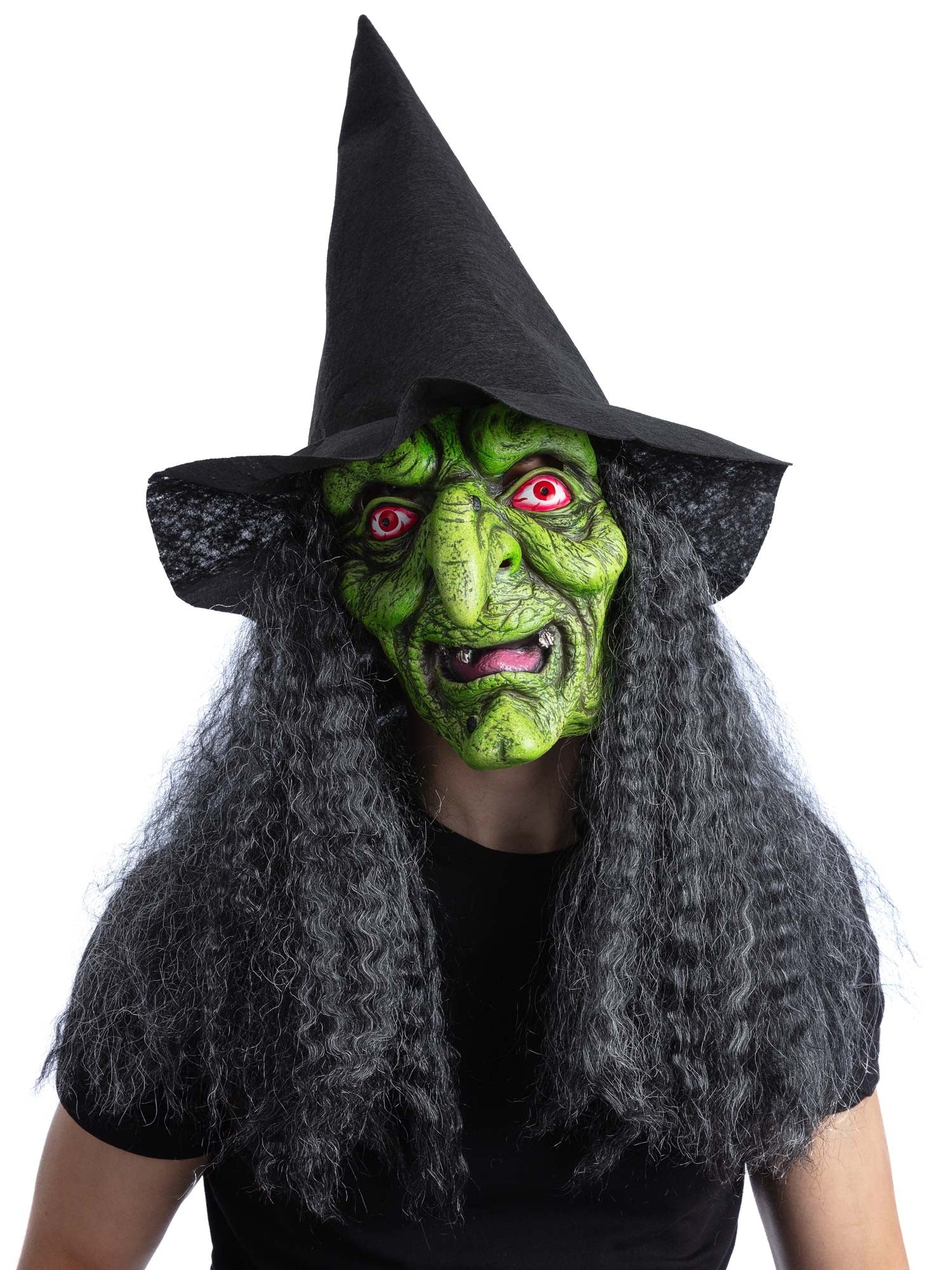 Green Wicked Witch Latex Mask