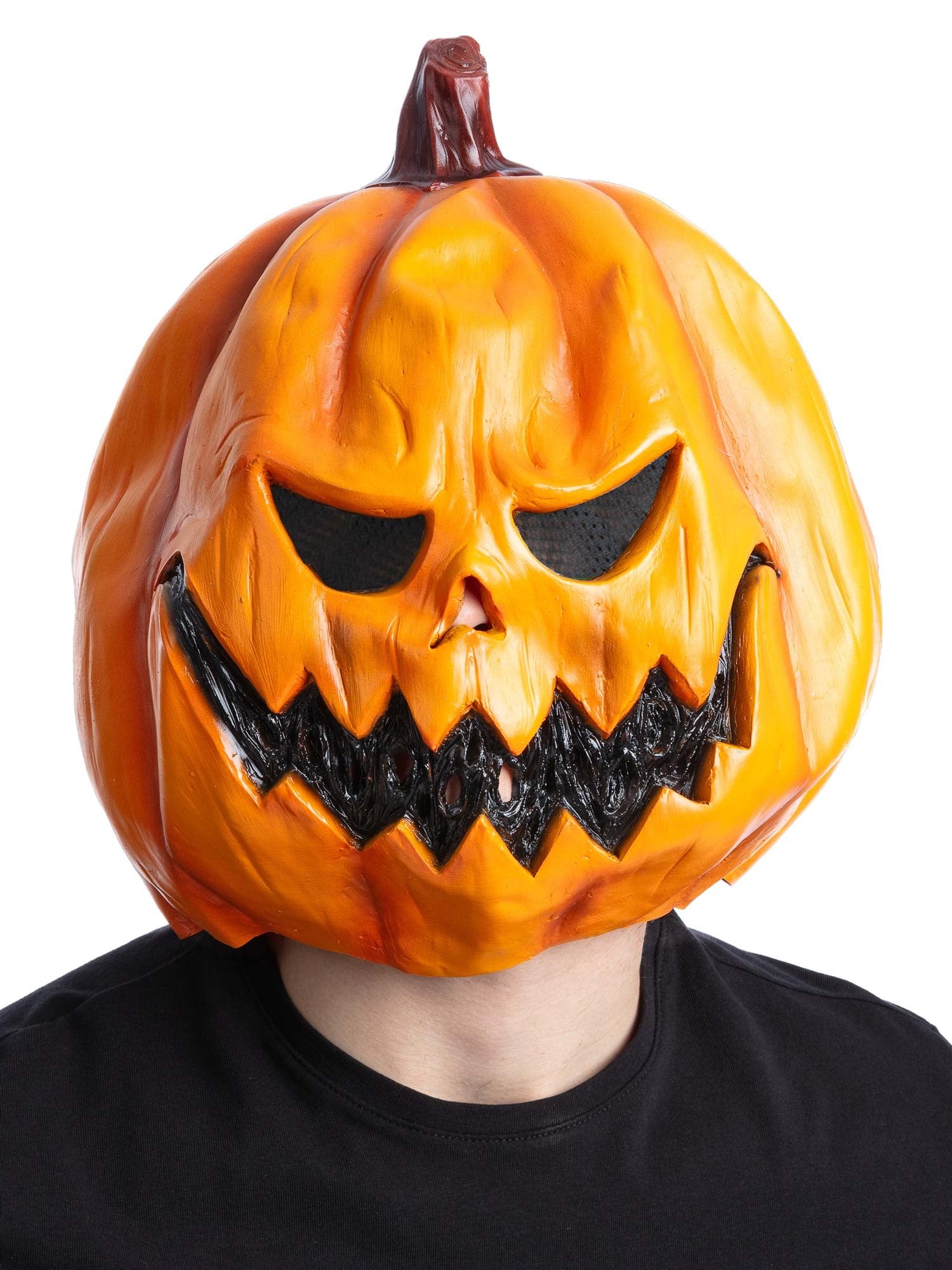 Pumpkin Latex Mask