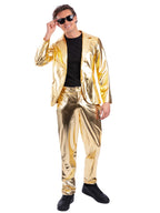 24 Carat Gold Jacket, Metallic Gold