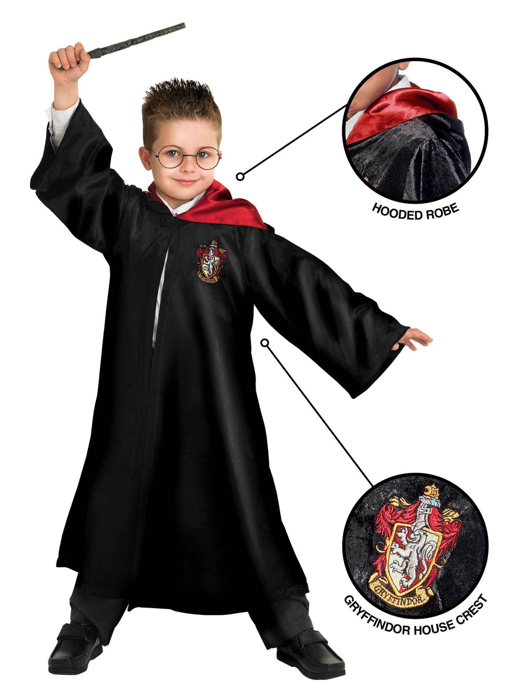 Kids Deluxe School Robe Costume
