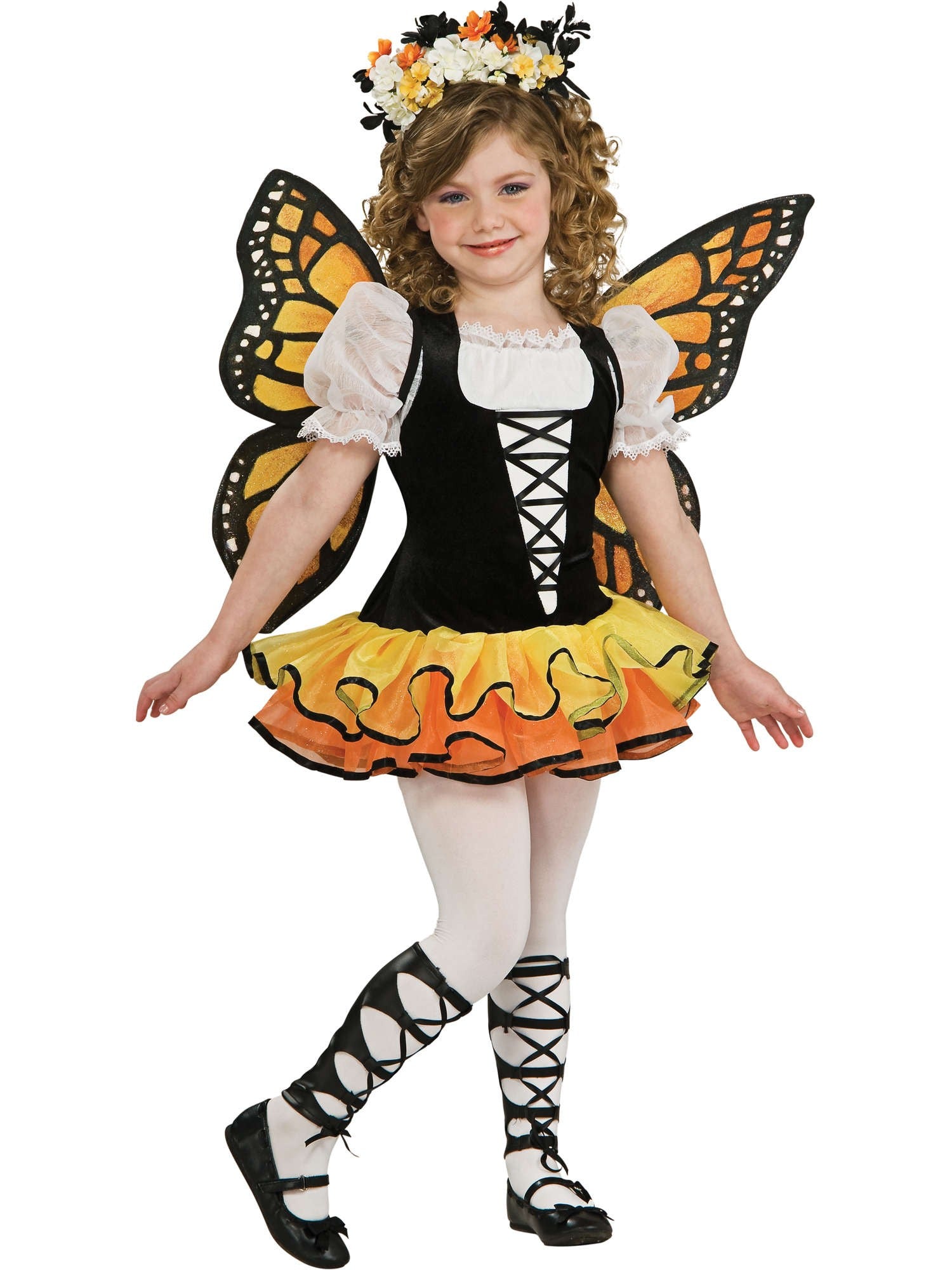 Kids Monarch Butterfly Costume