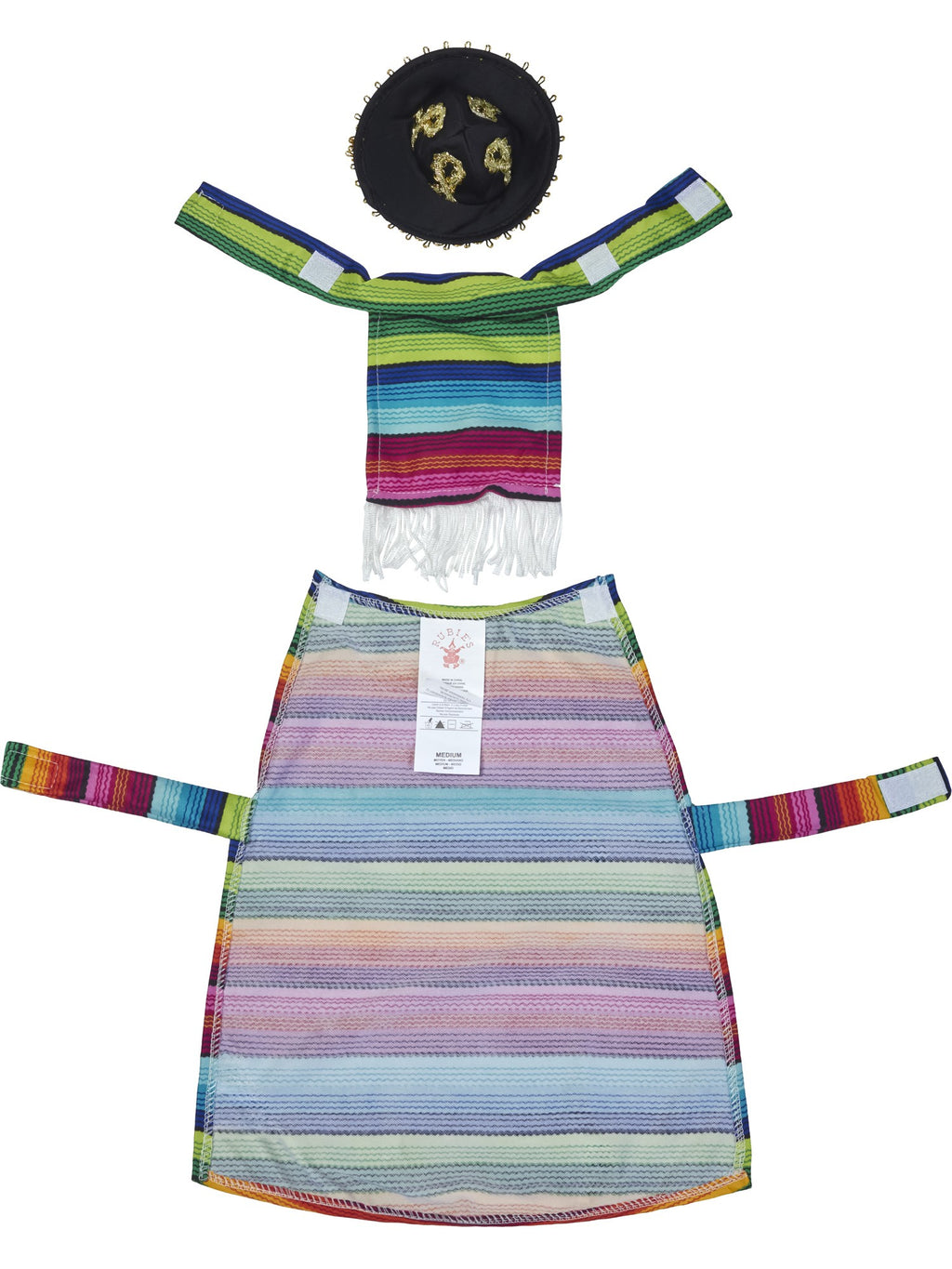 Mexican Serape Pet Costume