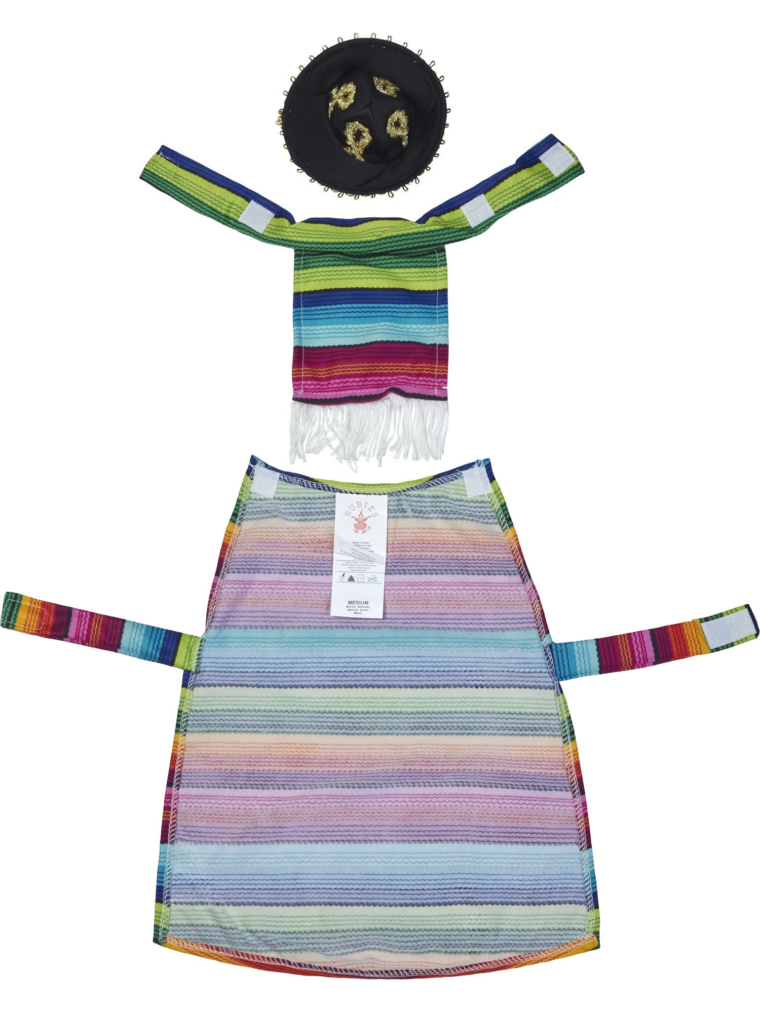 Mexican Serape Pet Costume