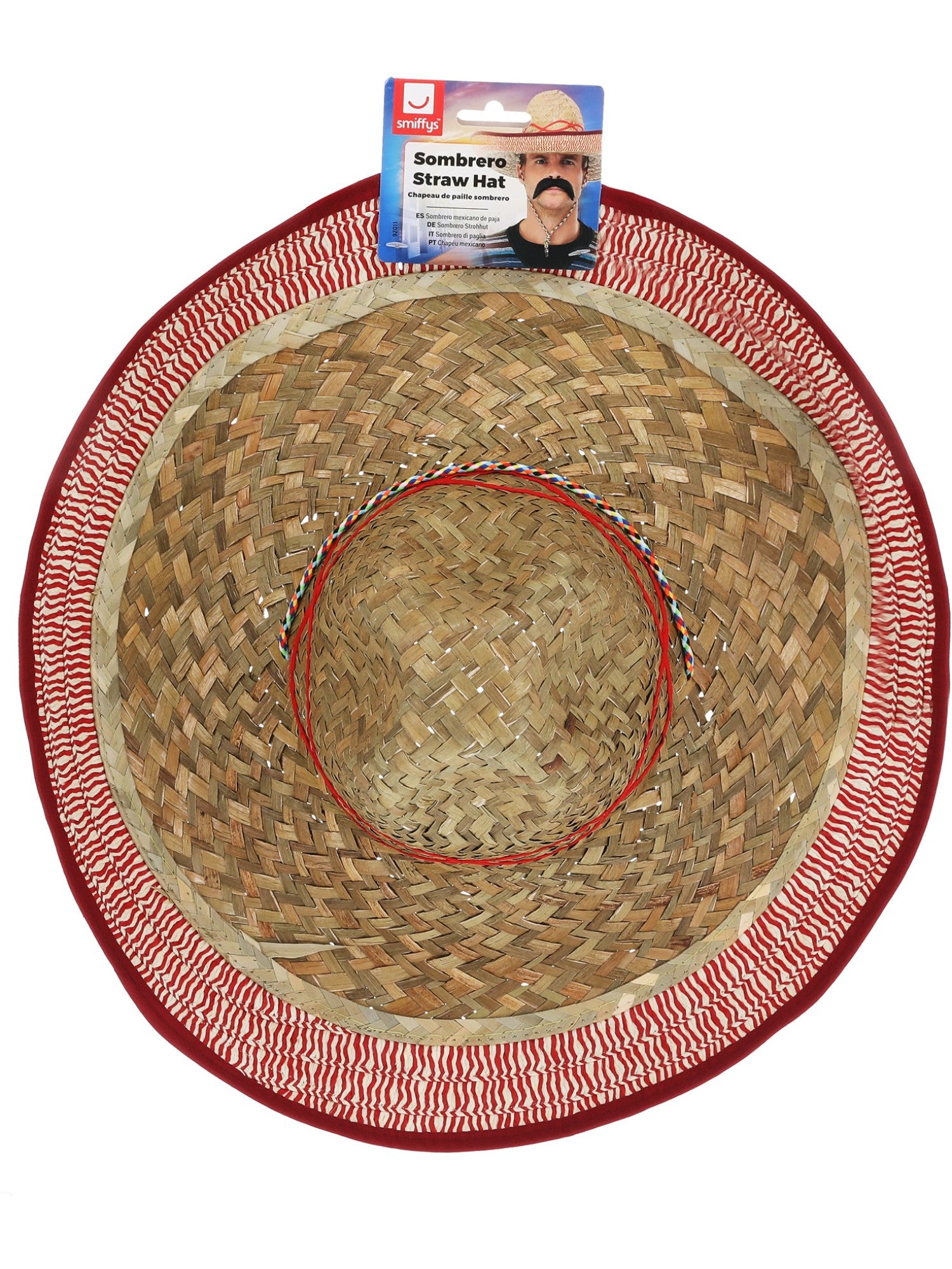 Sombrero Straw Hat, Brown