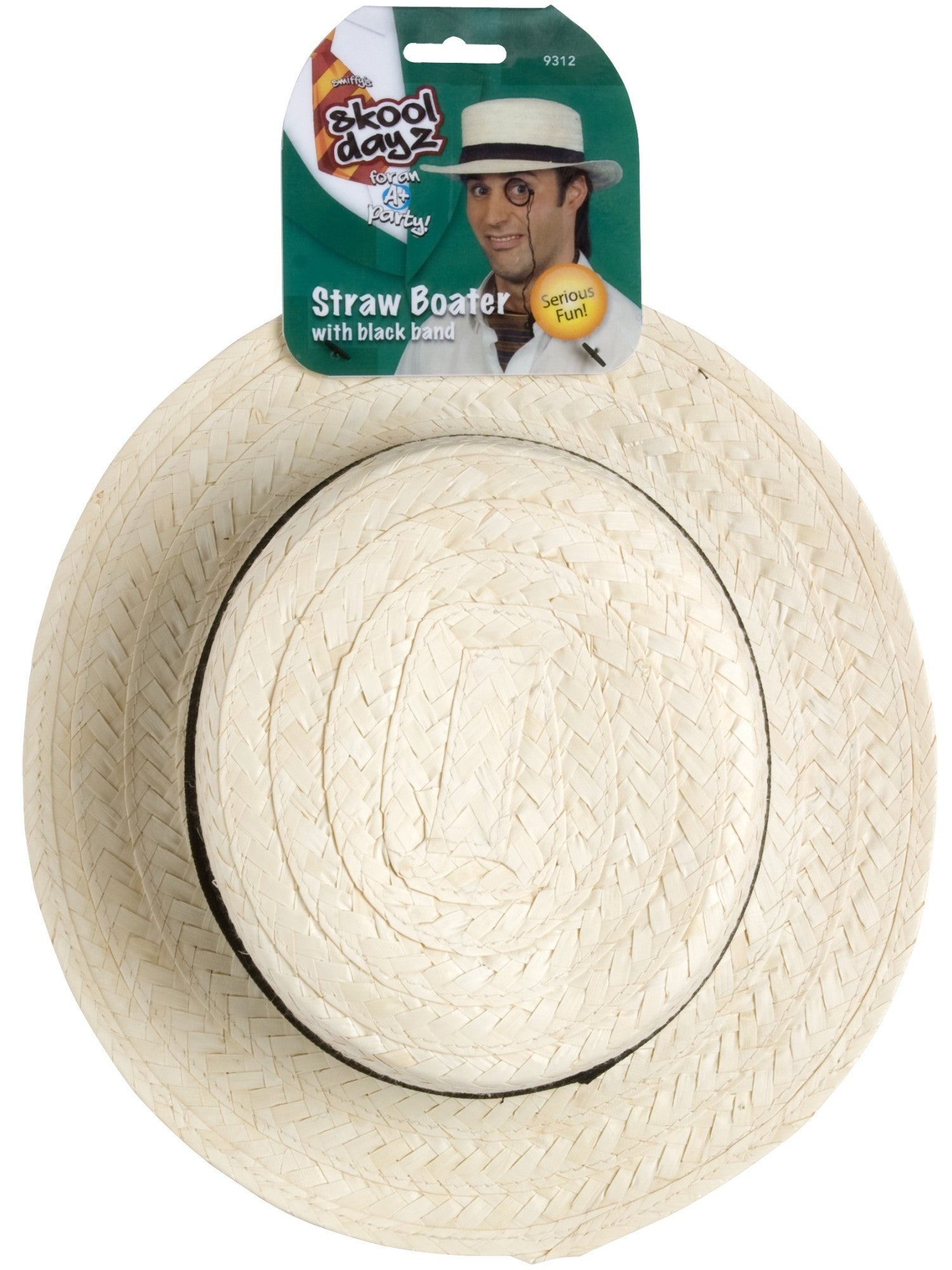 Straw Boater Hat
