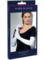 Gloves, White, Long