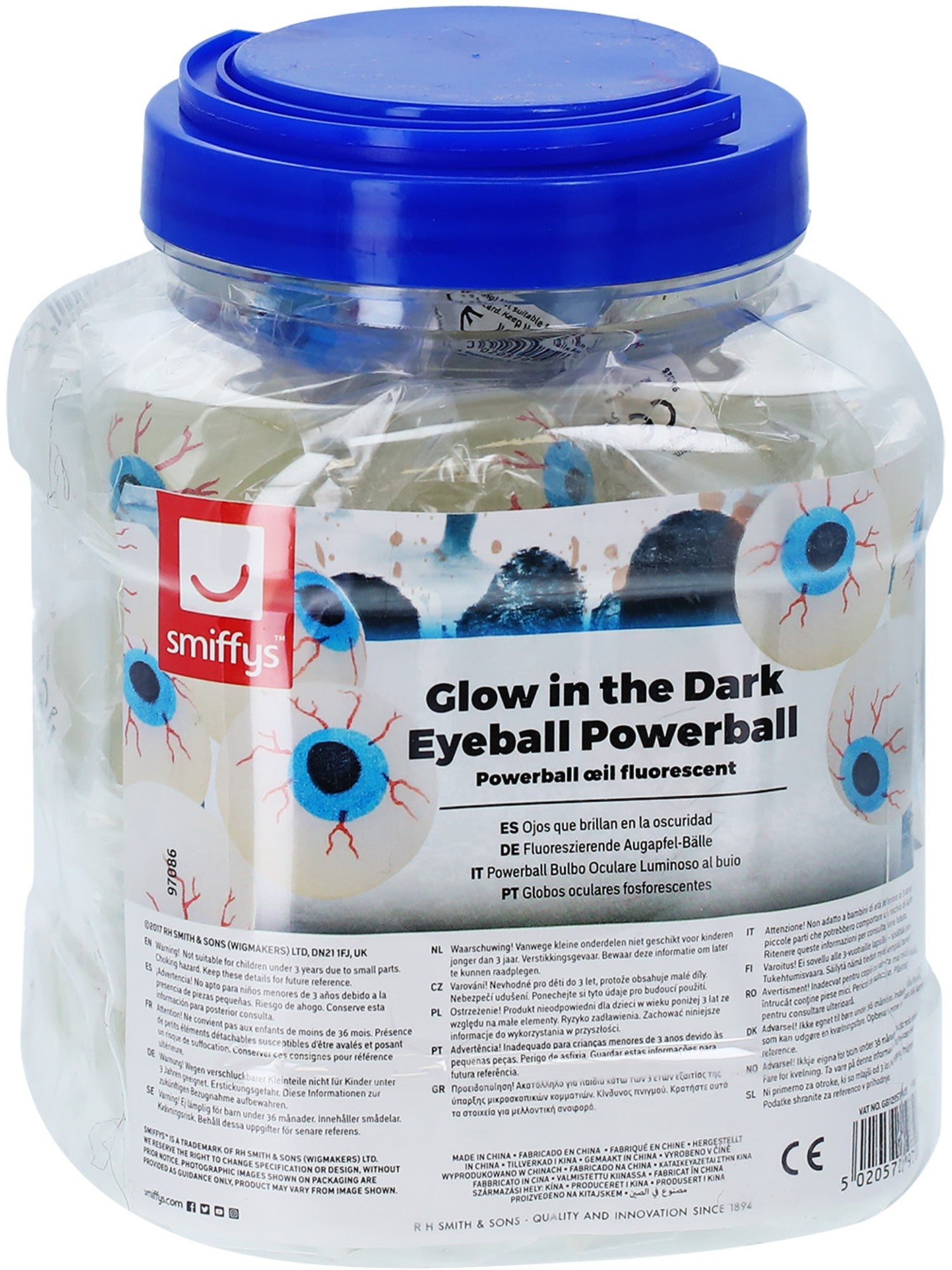 Glow in the Dark Eyeball Powerball