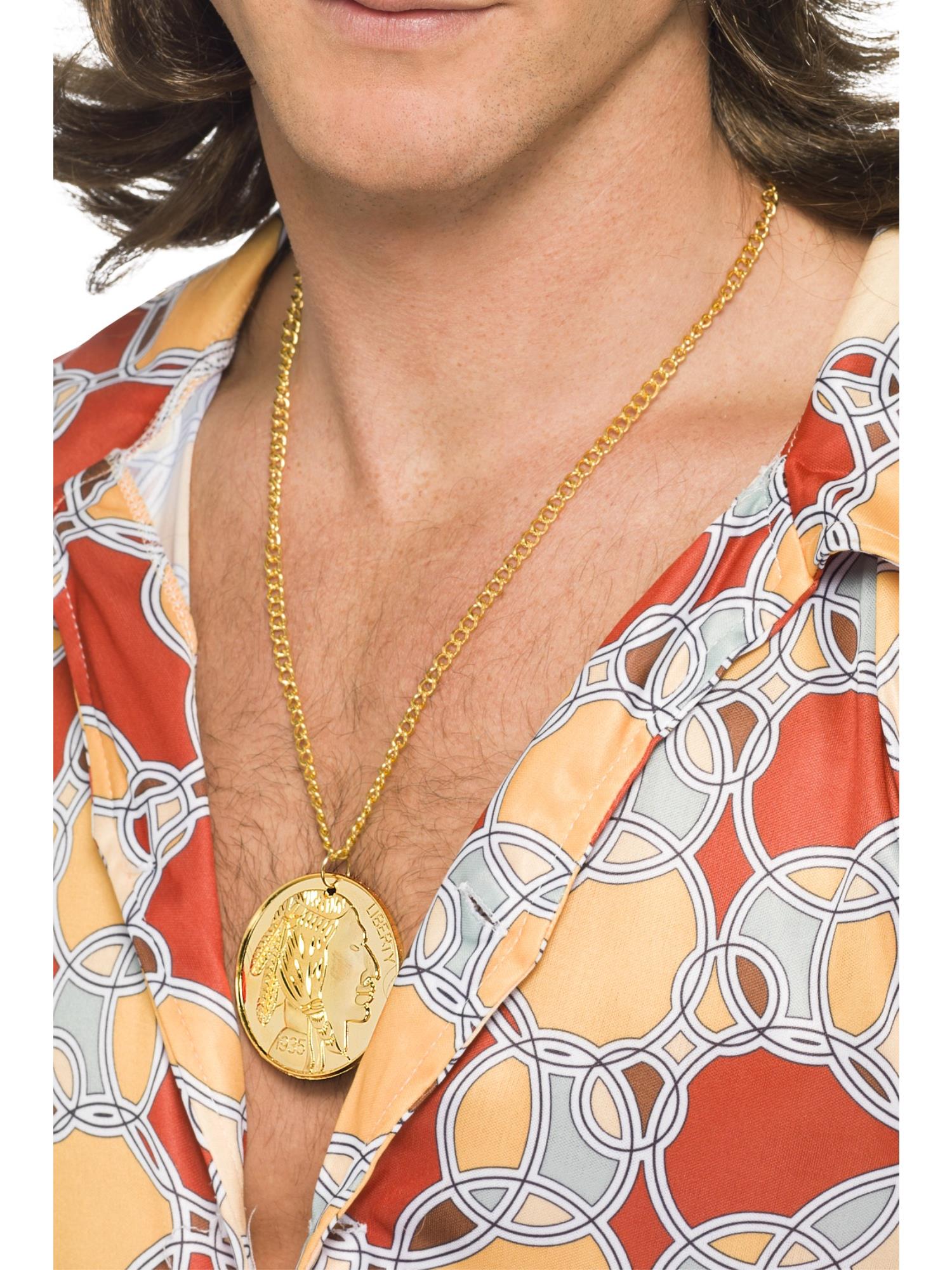 Metal Medallion On Chain