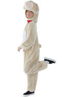 Lamb Costume, Cream, with Jumpsuit & Hood
