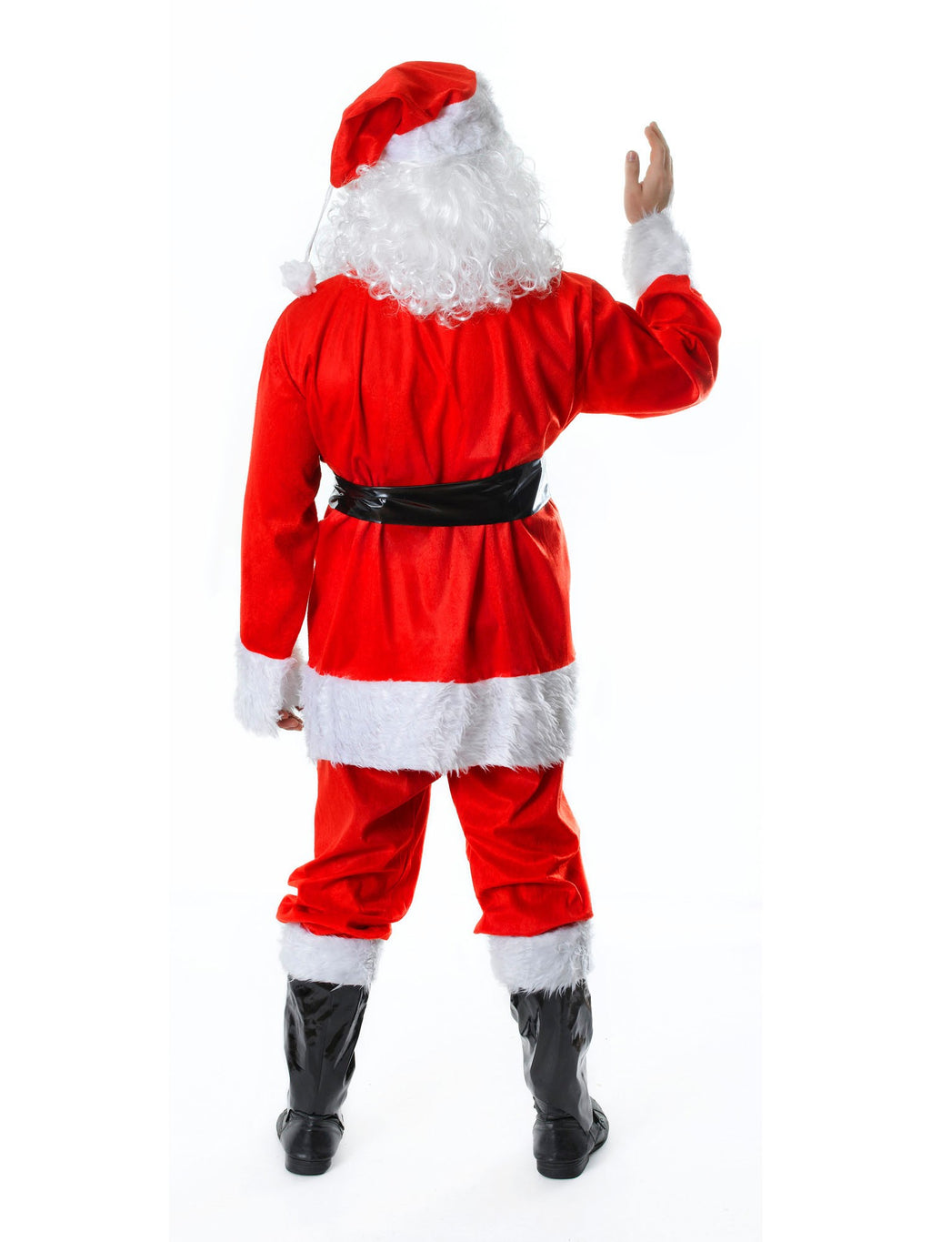 Adult 7 Piece Plush Santa Costume