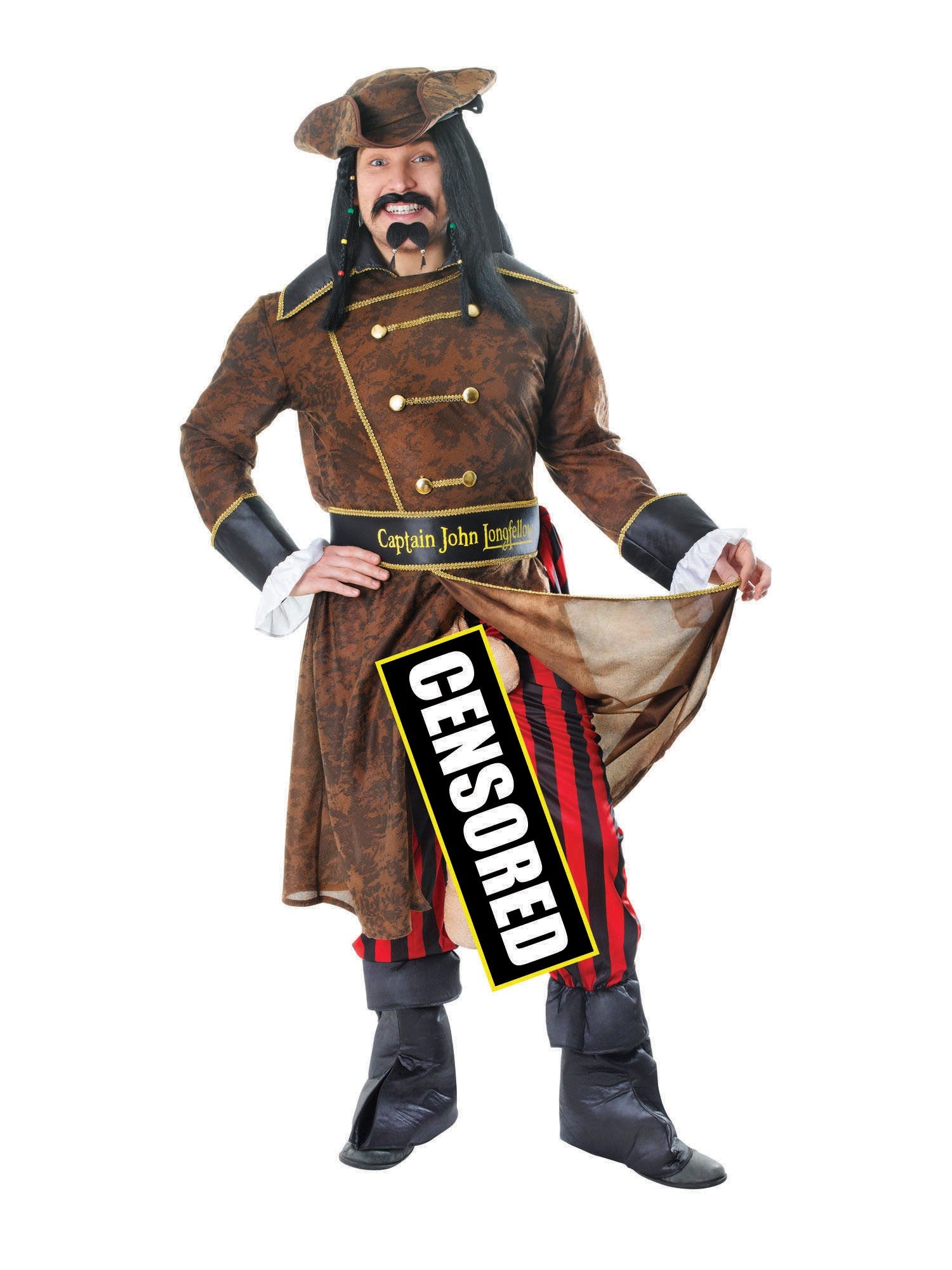 Captain John Longfellow Pirate Costume