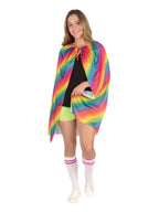 Rainbow Stripe Cape