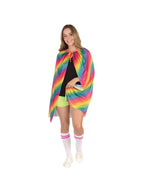 Rainbow Stripe Cape