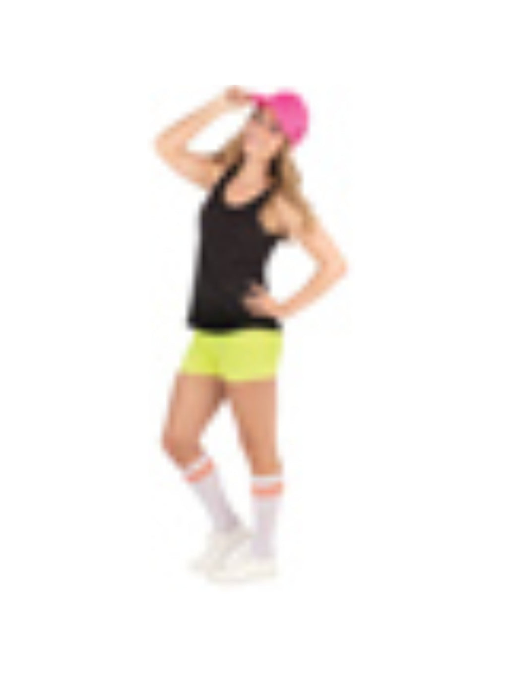 Adult Yellow 80s Hotpants