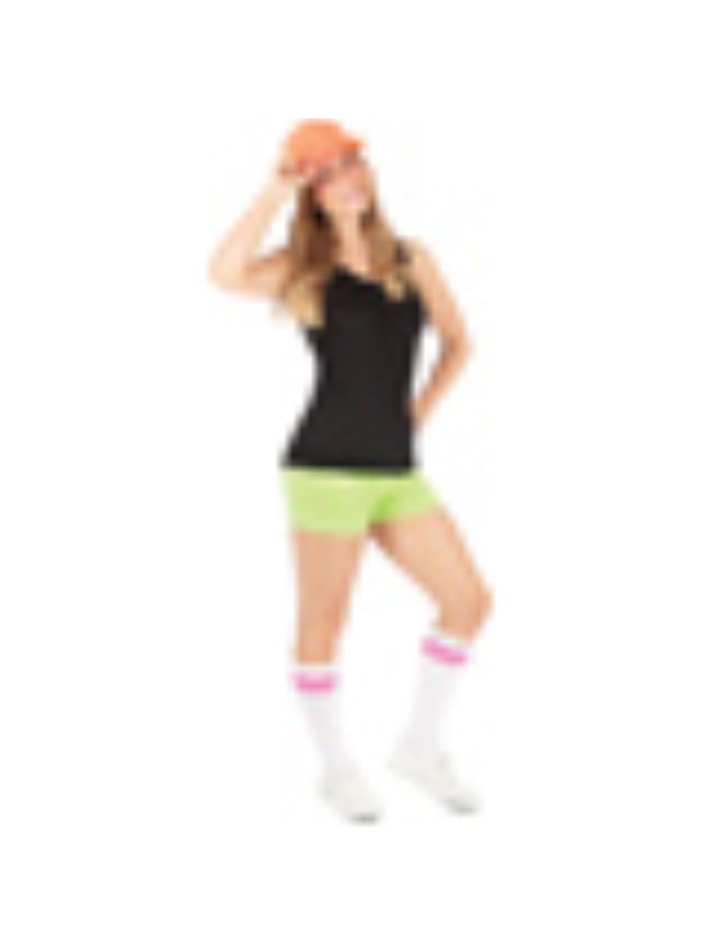 Adult Green 80s Hotpants