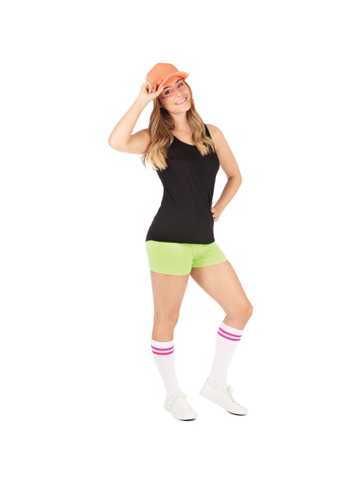 Adult Green 80s Hotpants