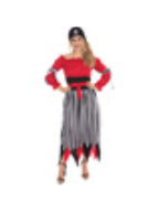 Adult Crimson Pirate Costume