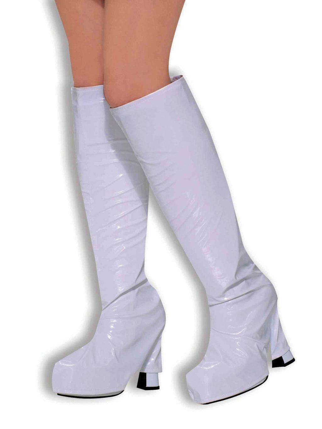 White 60's Go Go Boot Tops