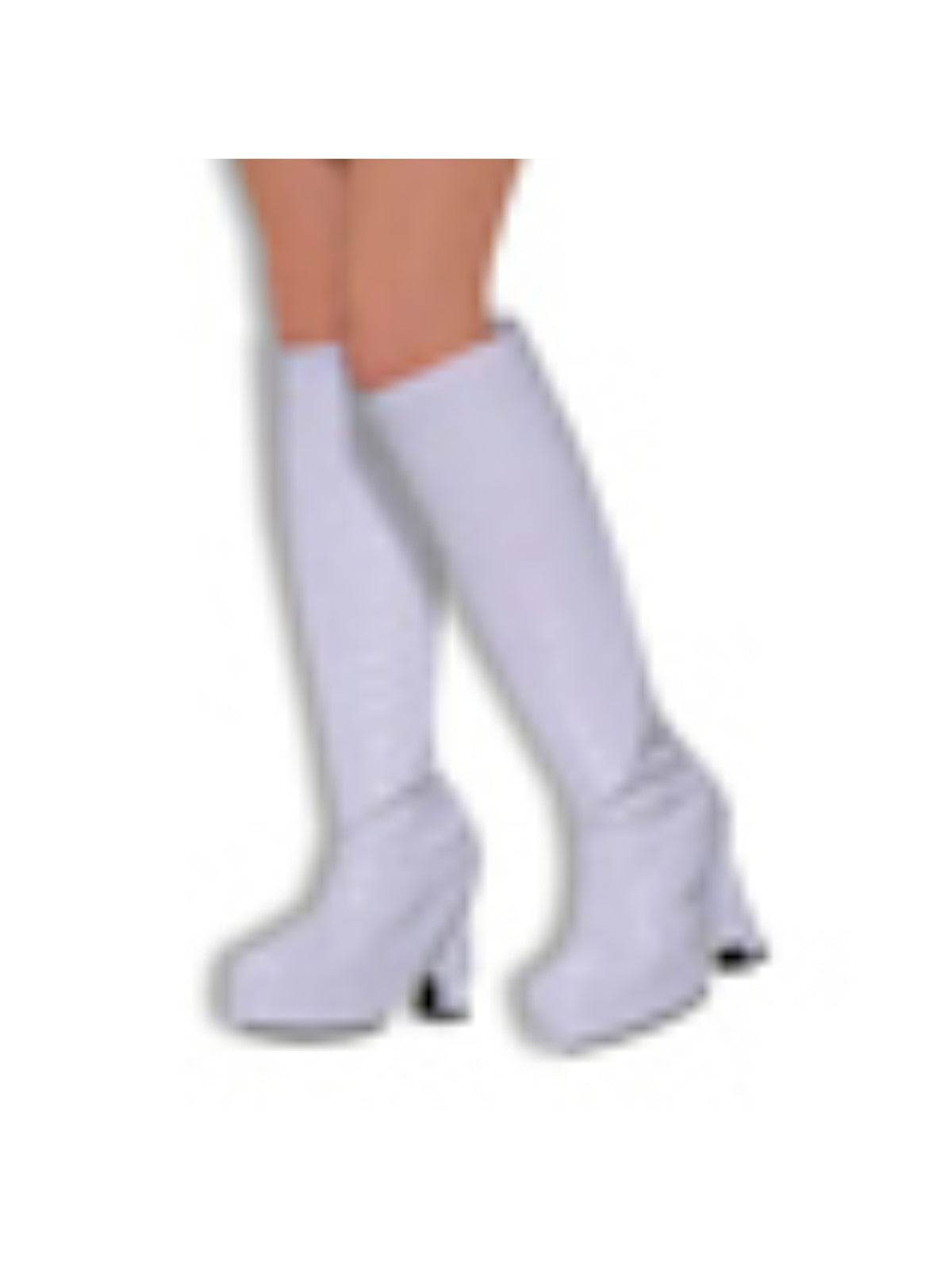 White 60's Go Go Boot Tops