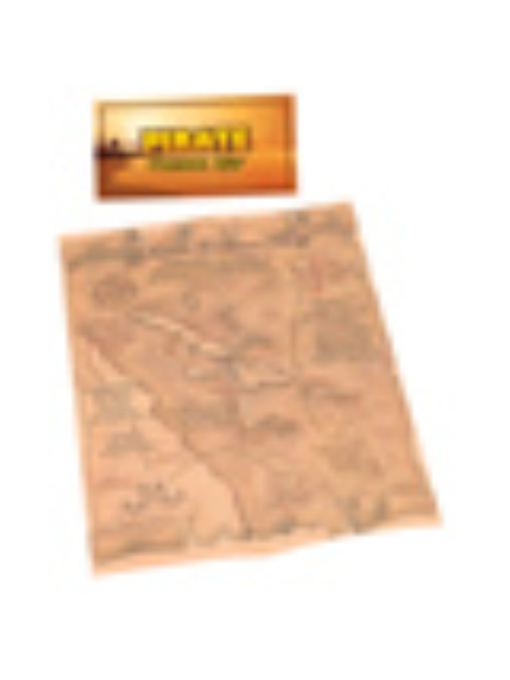 Pirate Treasure Map Costume Accessory