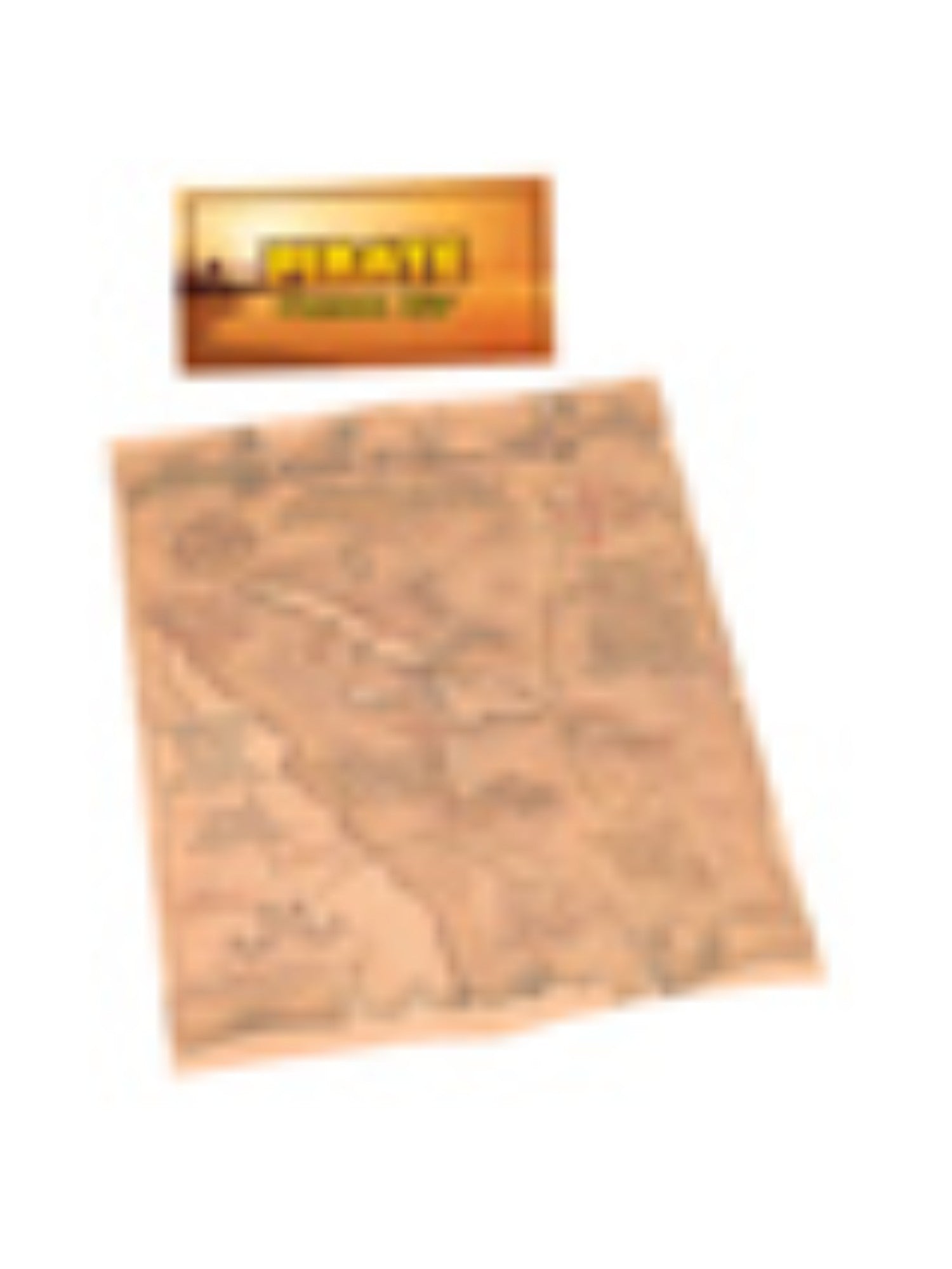 Pirate Treasure Map Costume Accessory