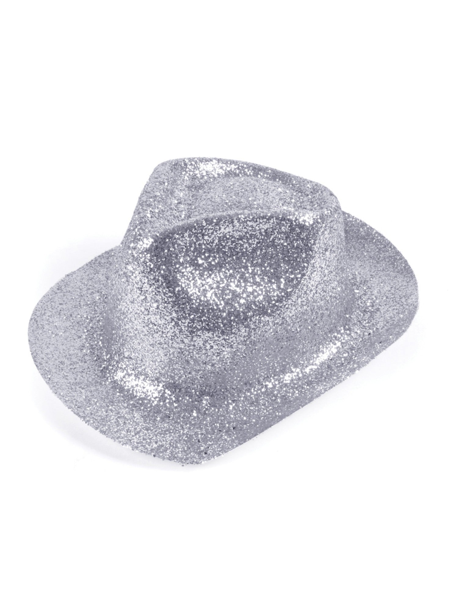 Silver Glitter Trilby