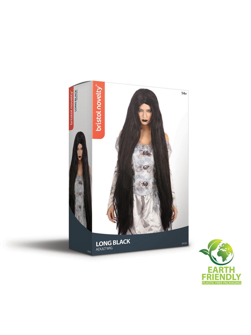 Black Extra Long Witch Wig