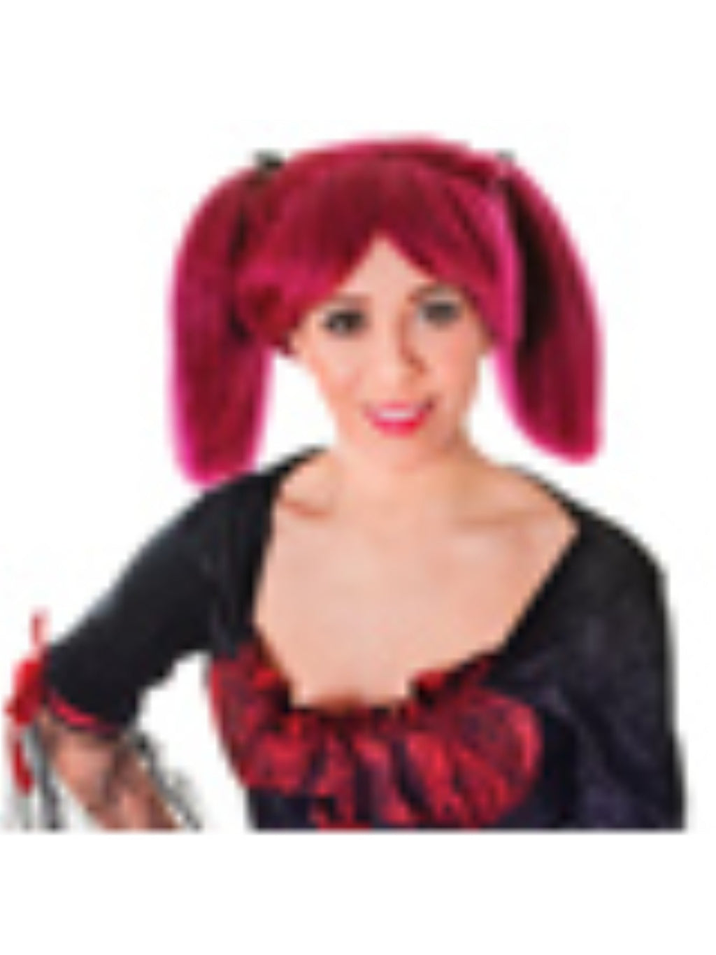 Burgundy Steampunk Wig