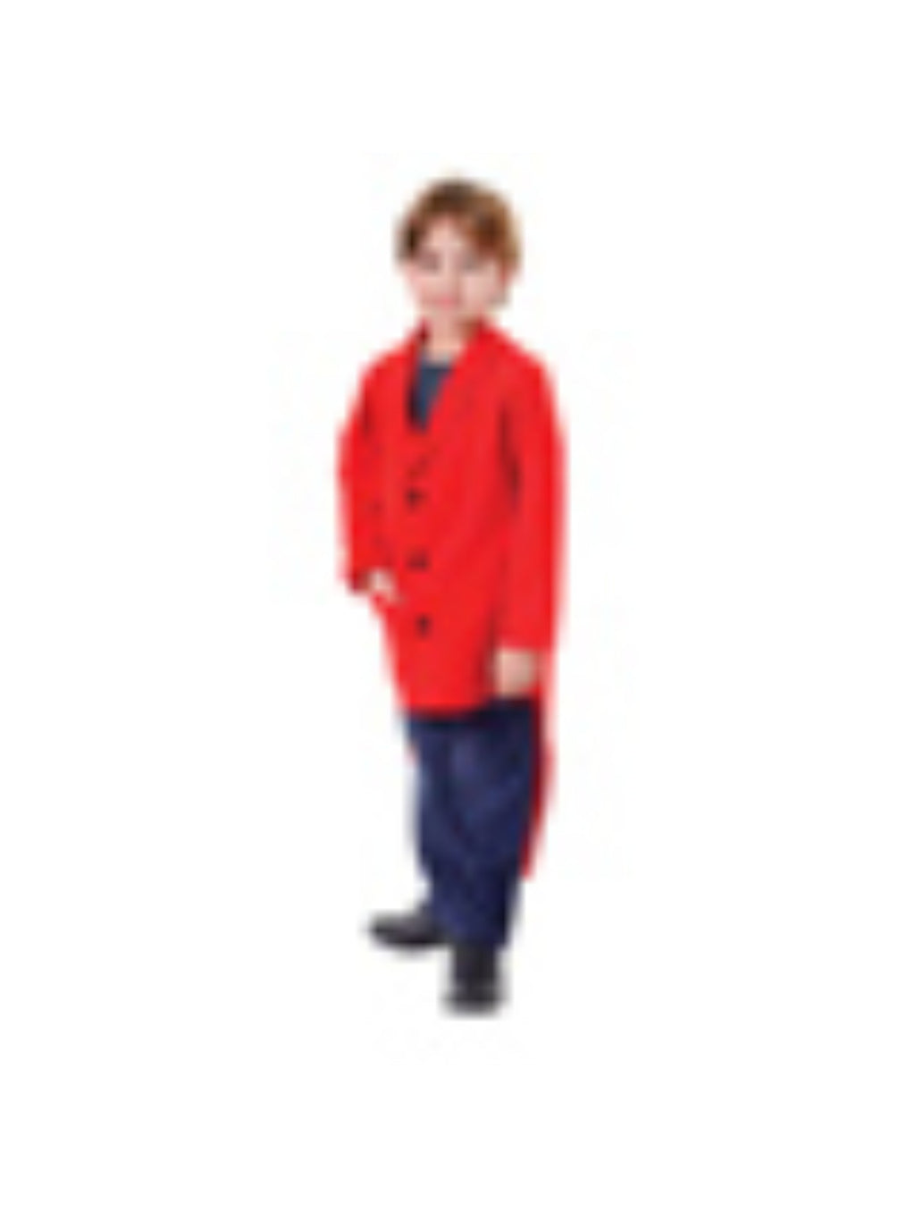 Kids Red Tailcoat Costume