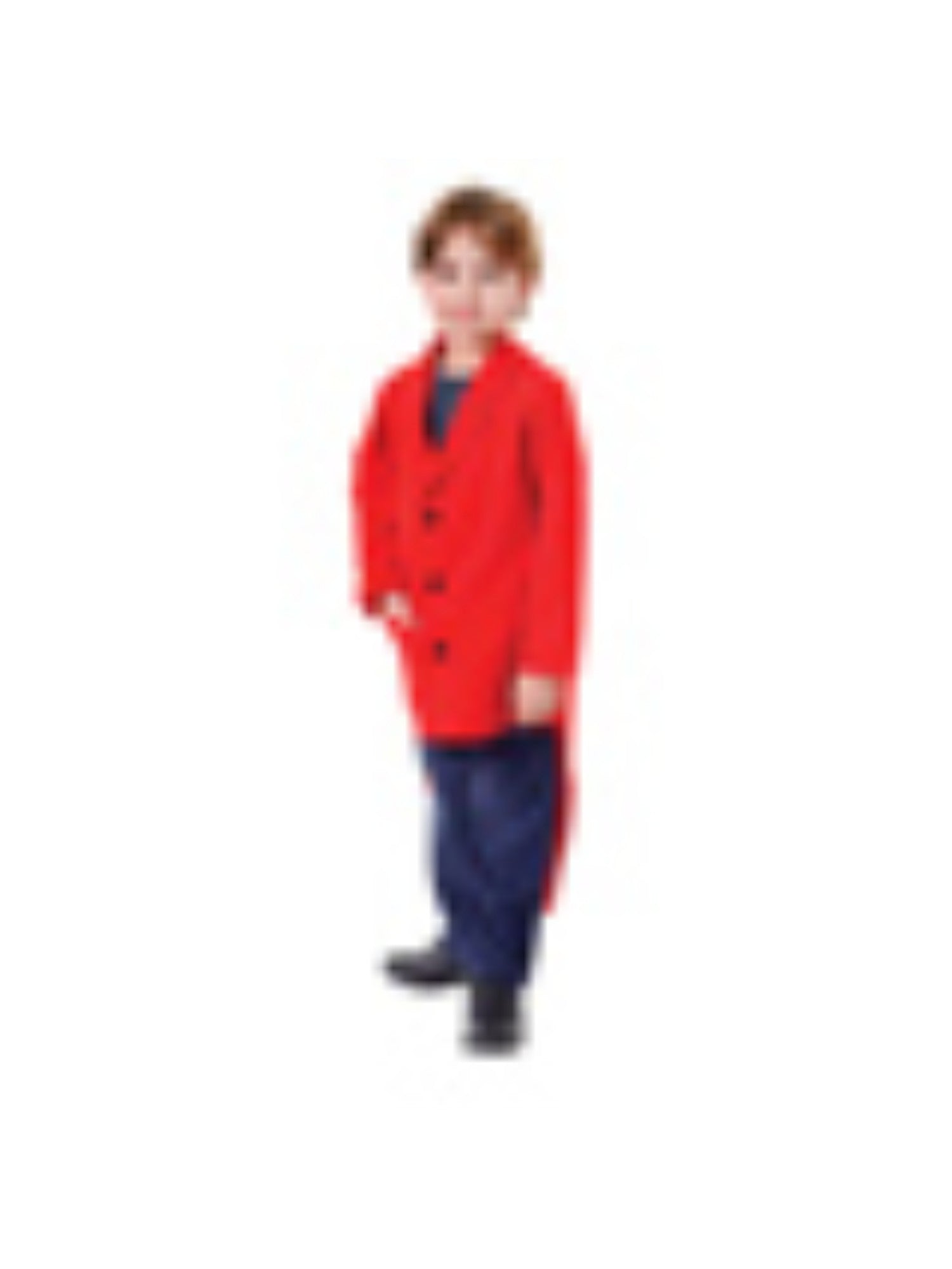Kids Red Tailcoat Costume