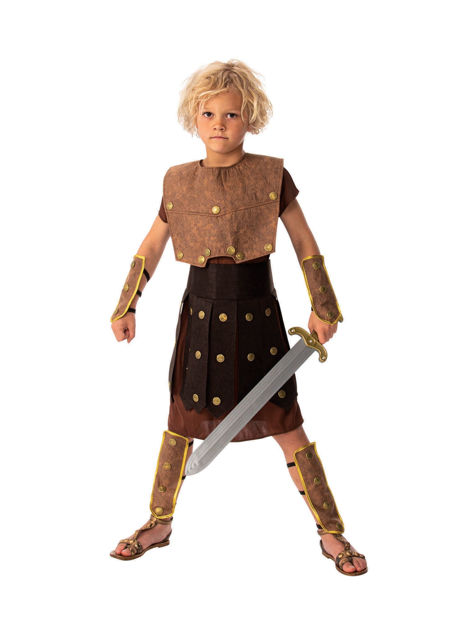 Kids Warrior Boy Costume