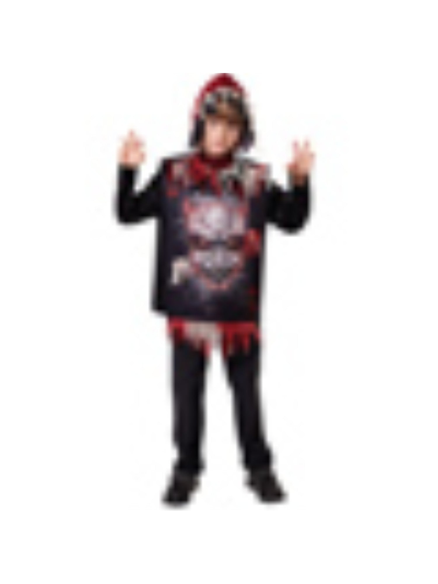 Kids Devil Tabard & Hood Costume