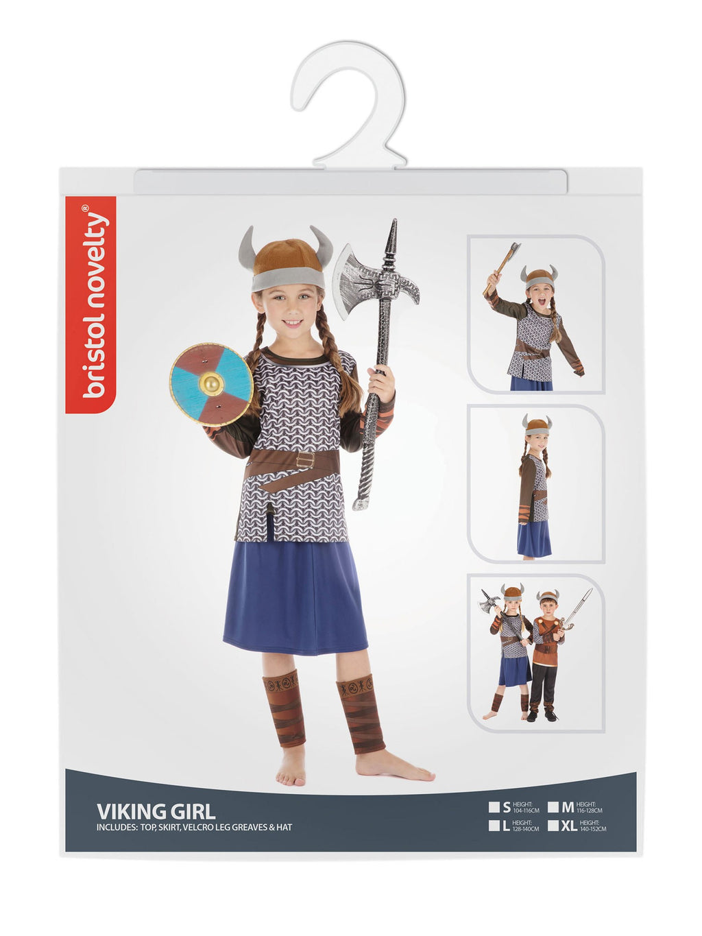 Kids Viking Girl Costume