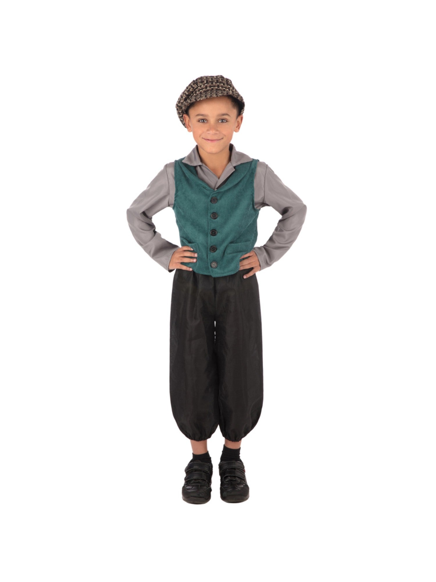 Kids Victorian Street Boy Costume