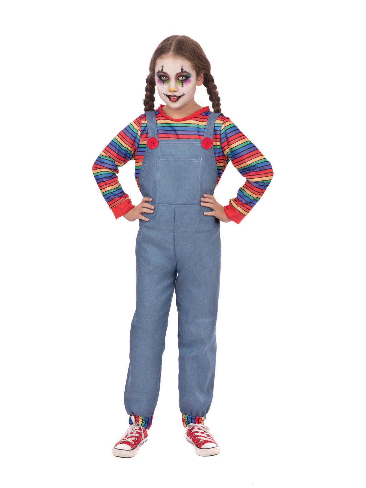Kids Unisex Denim Demon Child Costume